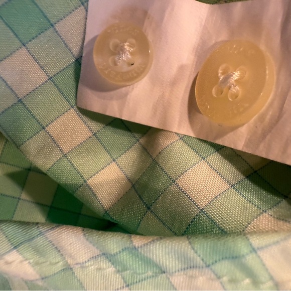 Vineyard Vines Performance Men’s Green Check XXL Long Sleeve Button Up - Picture 10 of 13